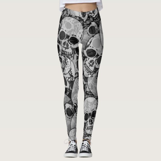 Skulls Leggings (Voorkant)