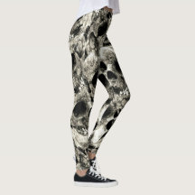 Skulls-Leggings