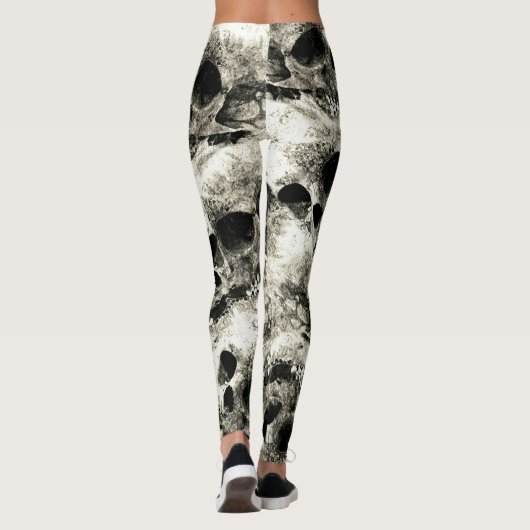 Skulls-Leggings Leggings (Achterkant)