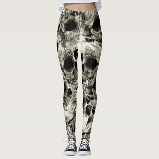 Skulls-Leggings Leggings (Voorkant)