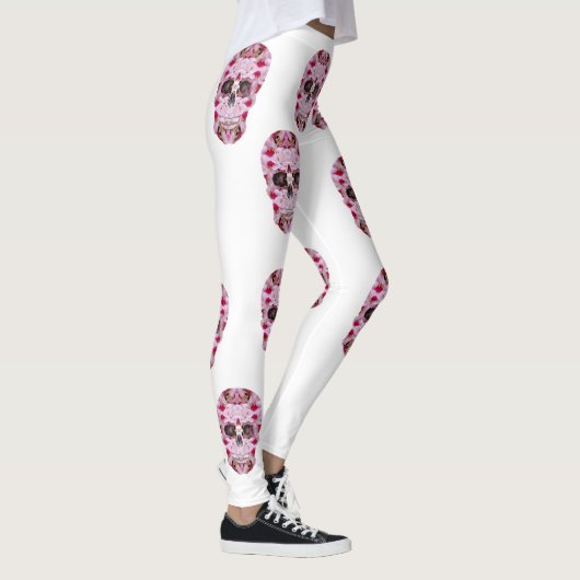 Skulls-Leggings Leggings (Rechts)