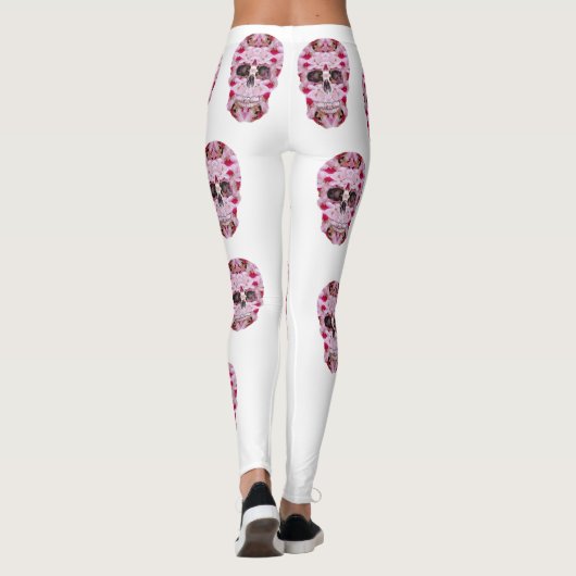 Skulls-Leggings Leggings (Achterkant)
