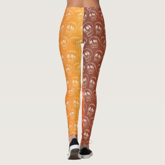 Skulls-Leggings Leggings (Achterkant)