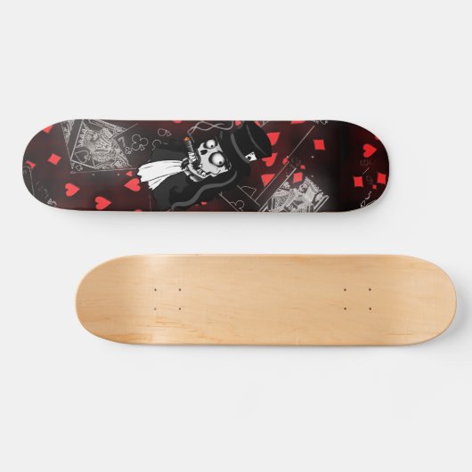 Skulls McGee Skateboard (Horizontaal)