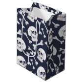 Skulls Medium Cadeauzakje (Voorkant Gekanteld)
