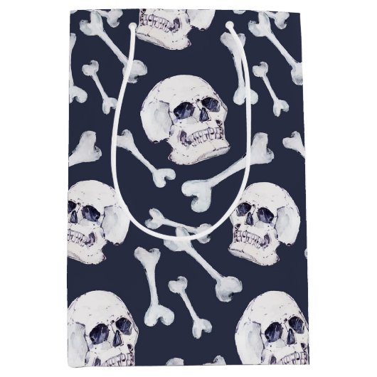 Skulls Medium Cadeauzakje (Voorkant)
