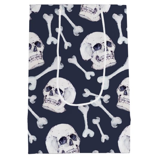 Skulls Medium Cadeauzakje (Achterkant)