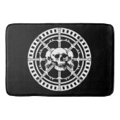 Skulls met zwaarden badmat (Voorkant)