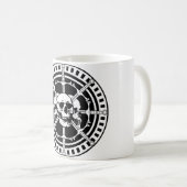 Skulls met zwaarden koffiemok (Voorkant rechts)