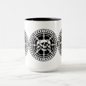 Skulls met zwaarden mok (Midden)