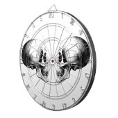 Skulls Metal Cage Dartboard Dartbord (Voorkant Rechts)