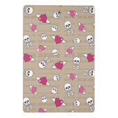 Skulls Mini Klembord (Achterkant)