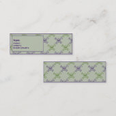 Skulls Mini Visitekaartje (Voorkant / Achterkant)