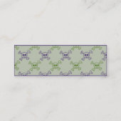 Skulls Mini Visitekaartje (Achterkant)