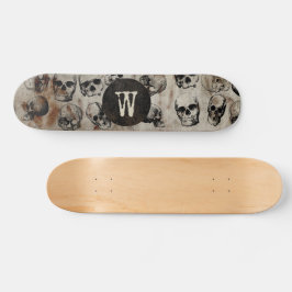  Skulls Monogram met verdringingsproblemen Persoonlijk Skateboard