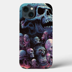 Skulls Monsters Horror Art Case-Mate iPhone Case
