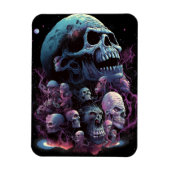 Skulls Monsters Horror Art Magneet (Verticaal)