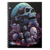 Skulls Monsters Horror Art Notitieboek (Voorkant)