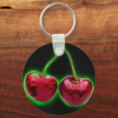 Skulls N cherries Sleutelhanger (Voorkant)