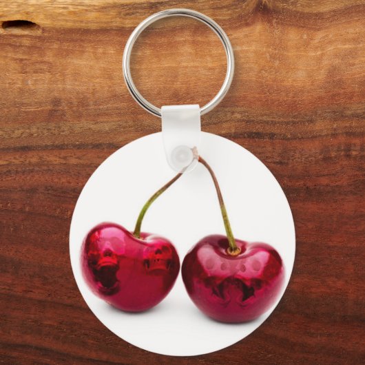 skulls n ' kersen sleutelhanger (Voorkant)