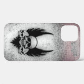 Skulls op Black Wings Case-Mate iPhone Case (Achterkant (horizontaal))