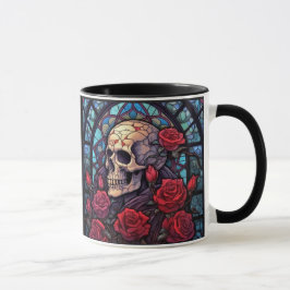 Skulls op zoek naar innerlijke koffie Mok
