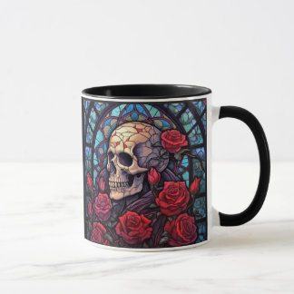 Skulls op zoek naar innerlijke koffie Mok