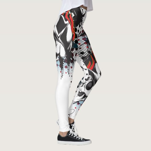 Skulls over Leggings (Rechts)