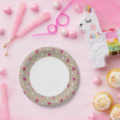 Skulls Papieren Bordje (Feest)