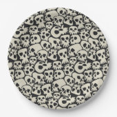 Skulls Papieren Bordje (Voorkant)
