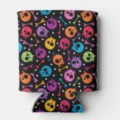 Skulls-patroon Blikjeskoeler (Achterkant)