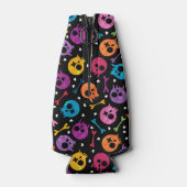 Skulls-patroon Flesjeskoeler (Achterkant)