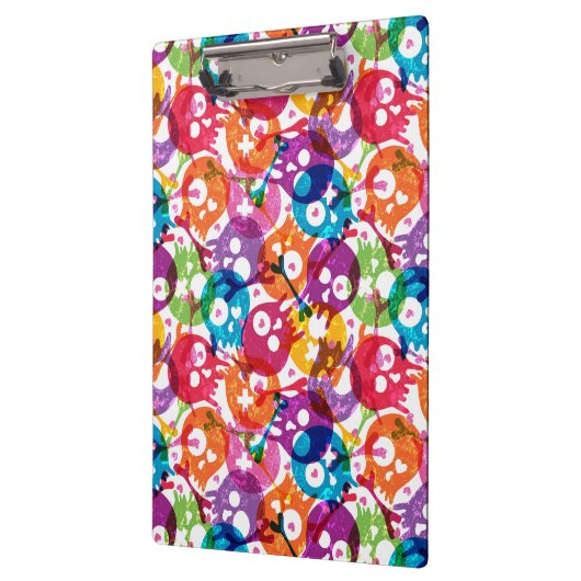 Skulls-patroon Klembord (Links)