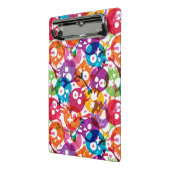 Skulls-patroon Mini Klembord (Angled2)