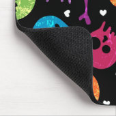 Skulls-patroon Muismat (Hoek)