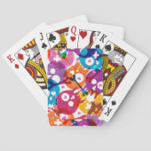 Skulls-patroon Pokerkaarten (Achterkant)