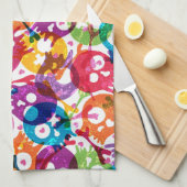 Skulls-patroon Theedoek (Quarter Fold)