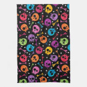 Skulls-patroon Theedoek (Verticaal)