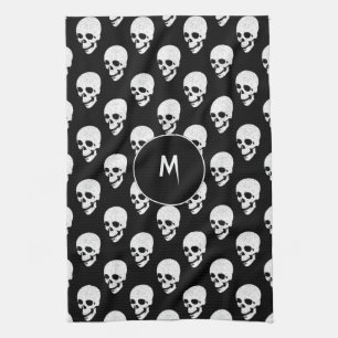 Skulls-patroon Theedoek