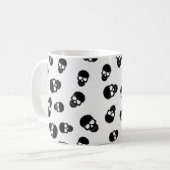 Skulls Pattern Koffiemok (Voorkant links)