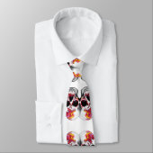 Skulls Pattern Stropdas (Gebonden)