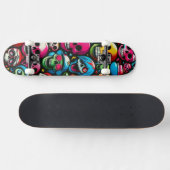 Skulls Persoonlijk Skateboard (Horizontaal)
