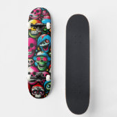 Skulls Persoonlijk Skateboard (Voorkant)