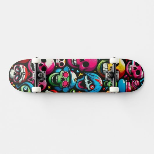 Skulls Persoonlijk Skateboard (Horizontaal)