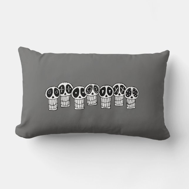 Skulls pillow kussen (Voorkant)