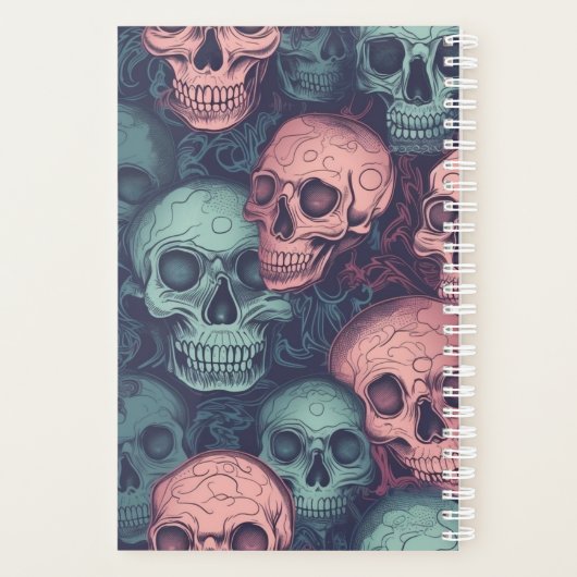 Skulls Planner (Achterkant)