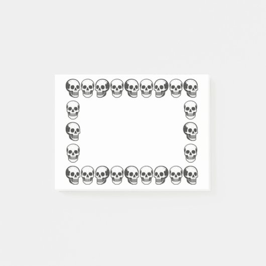 Skulls Post-it® Notes (Voorkant)