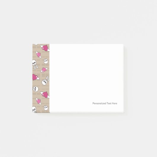 Skulls Post-it® Notes (Voorkant)