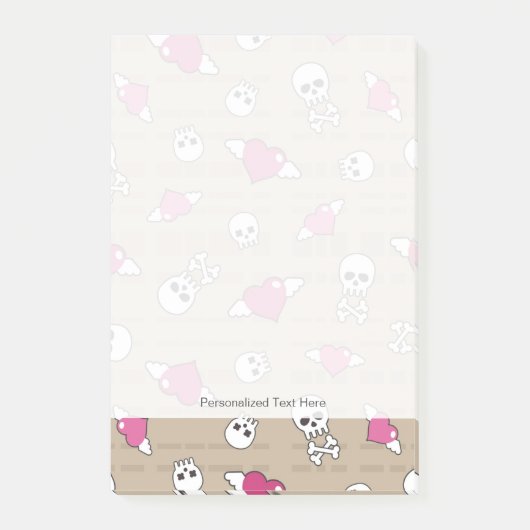 Skulls Post-it® Notes (Voorkant)