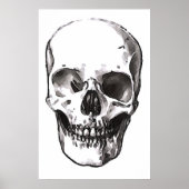 Skulls Poster Print Black & White Pop Art Posters (Voorkant)